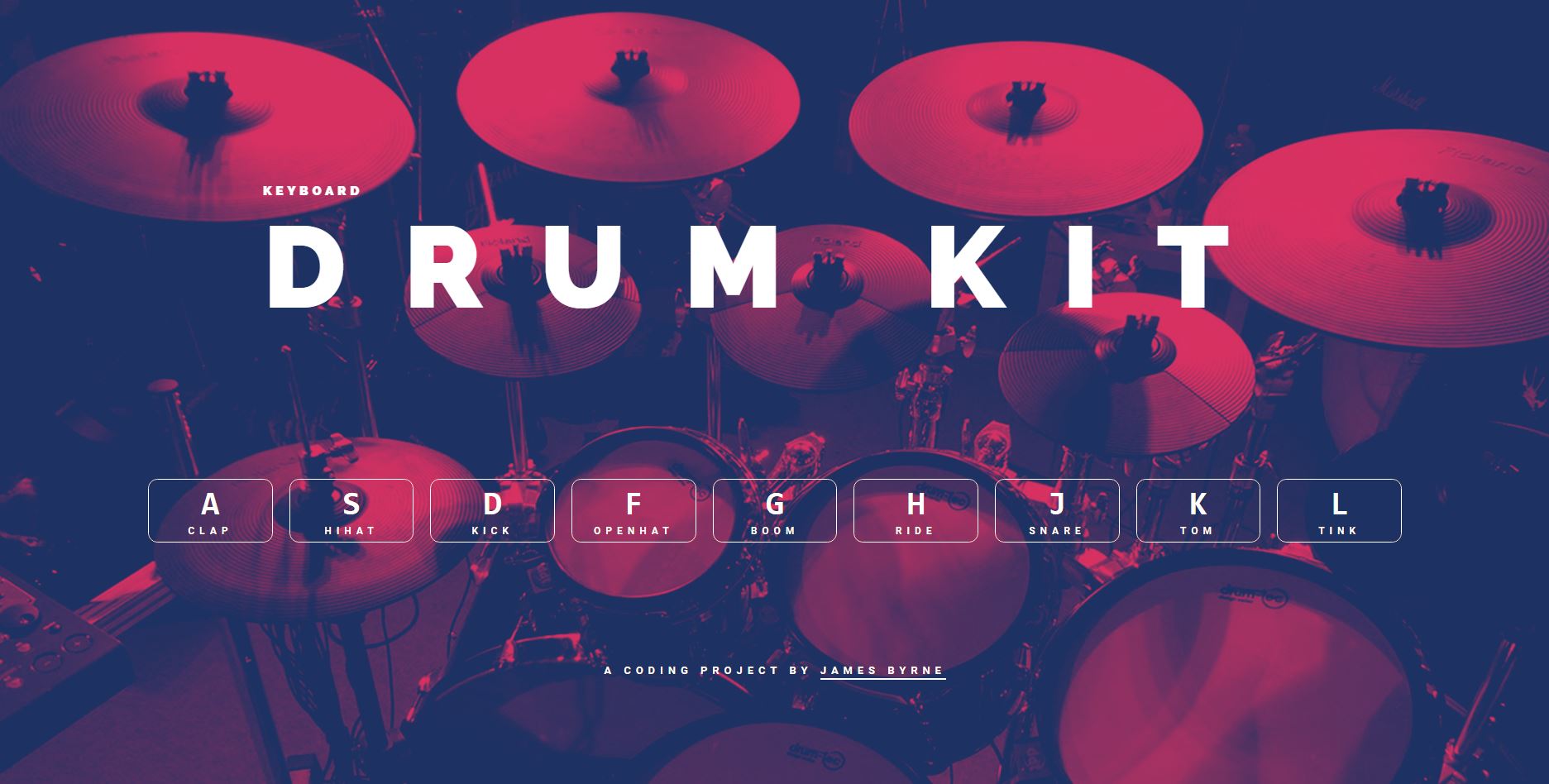 JS keyboard drumkit thumbnail