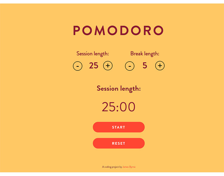 Pomodoro clock thumbnail